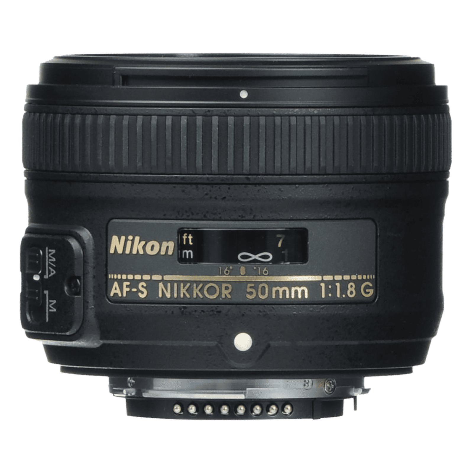 Buy Nikon AF-S NIKKOR 50mm f/1.8 - f/22 Standard Prime Lens for